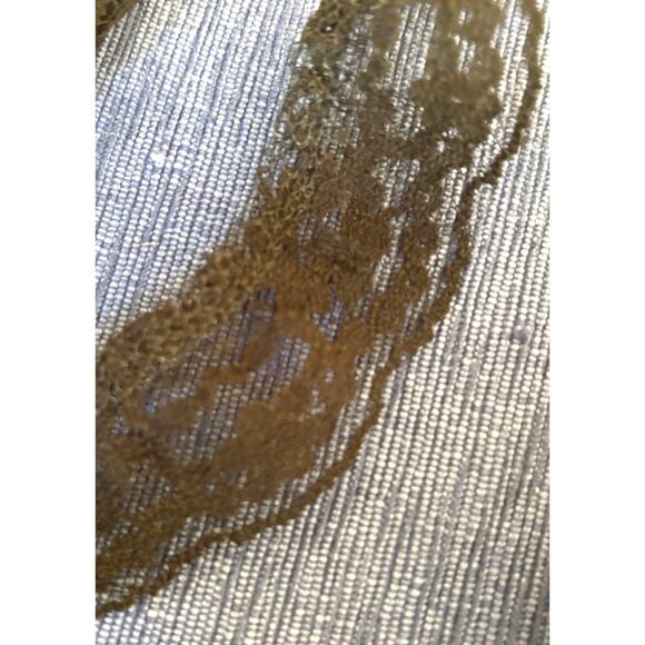 VTG Black Assorted Decorative Trim Lace & Ribbon Set Lingerie Crafts Totes - Picture 5 of 16